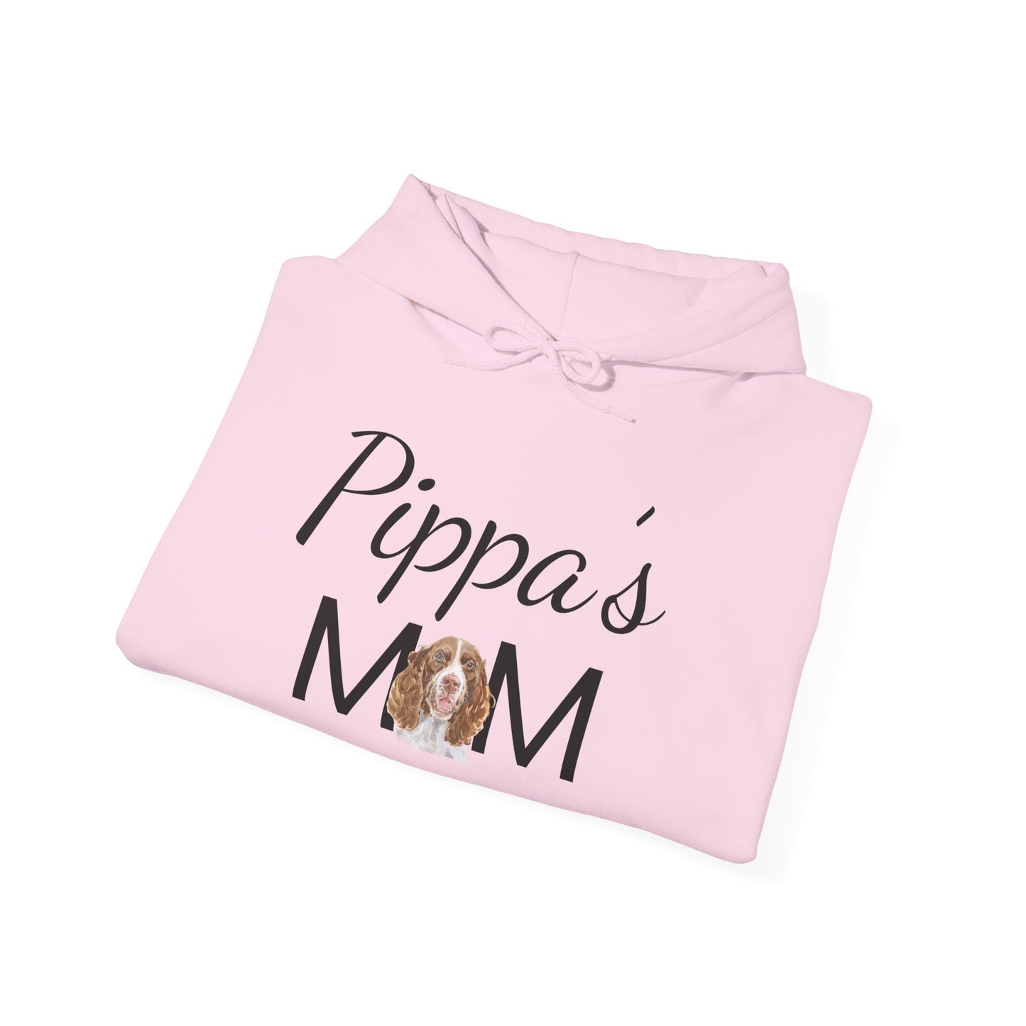 Pet Mom Hoodie – “Pippa’s Mom” Personalized Dog Mom Sweatshirt