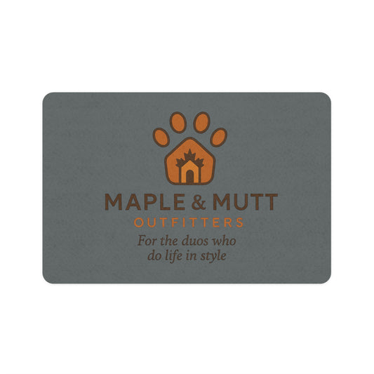 Maple & Mutt Outfitters Non-Slip Feeding Mat (12x18)