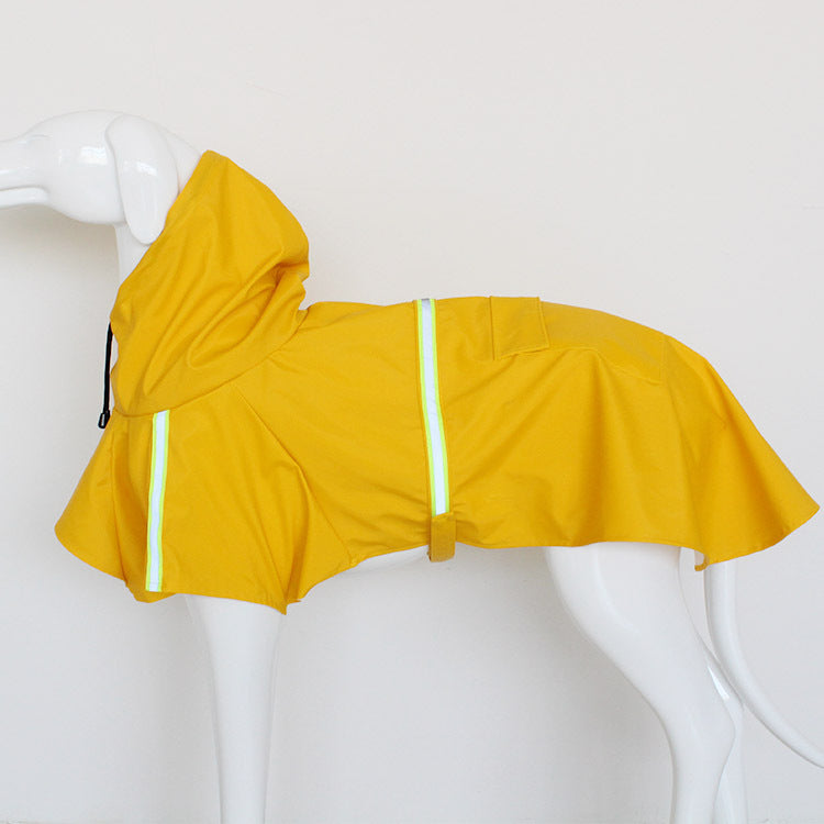 🐶🌧️ Reflective Dog Rain Coat – Waterproof, Windproof & Built for Adventure