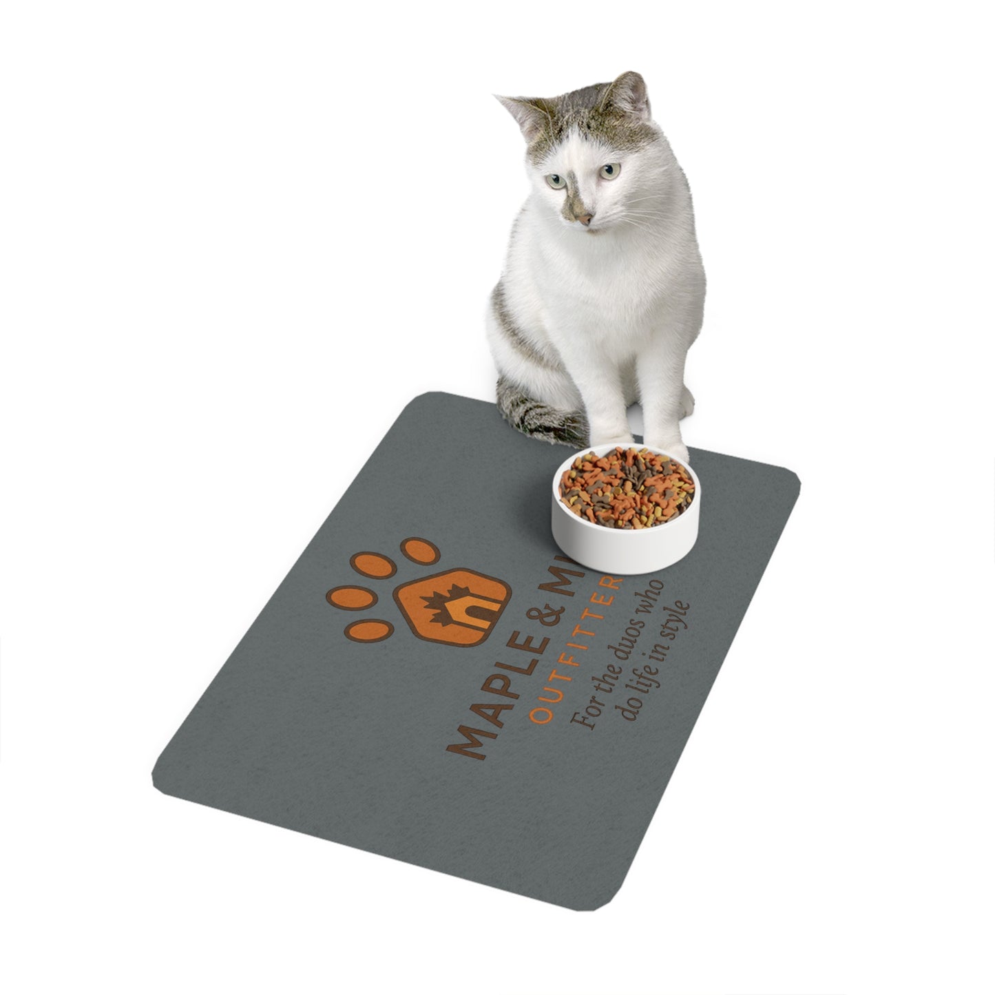 Maple & Mutt Outfitters Non-Slip Feeding Mat (12x18)
