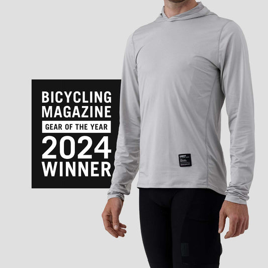 Men's UV Hooded Trail Shirt - Fog