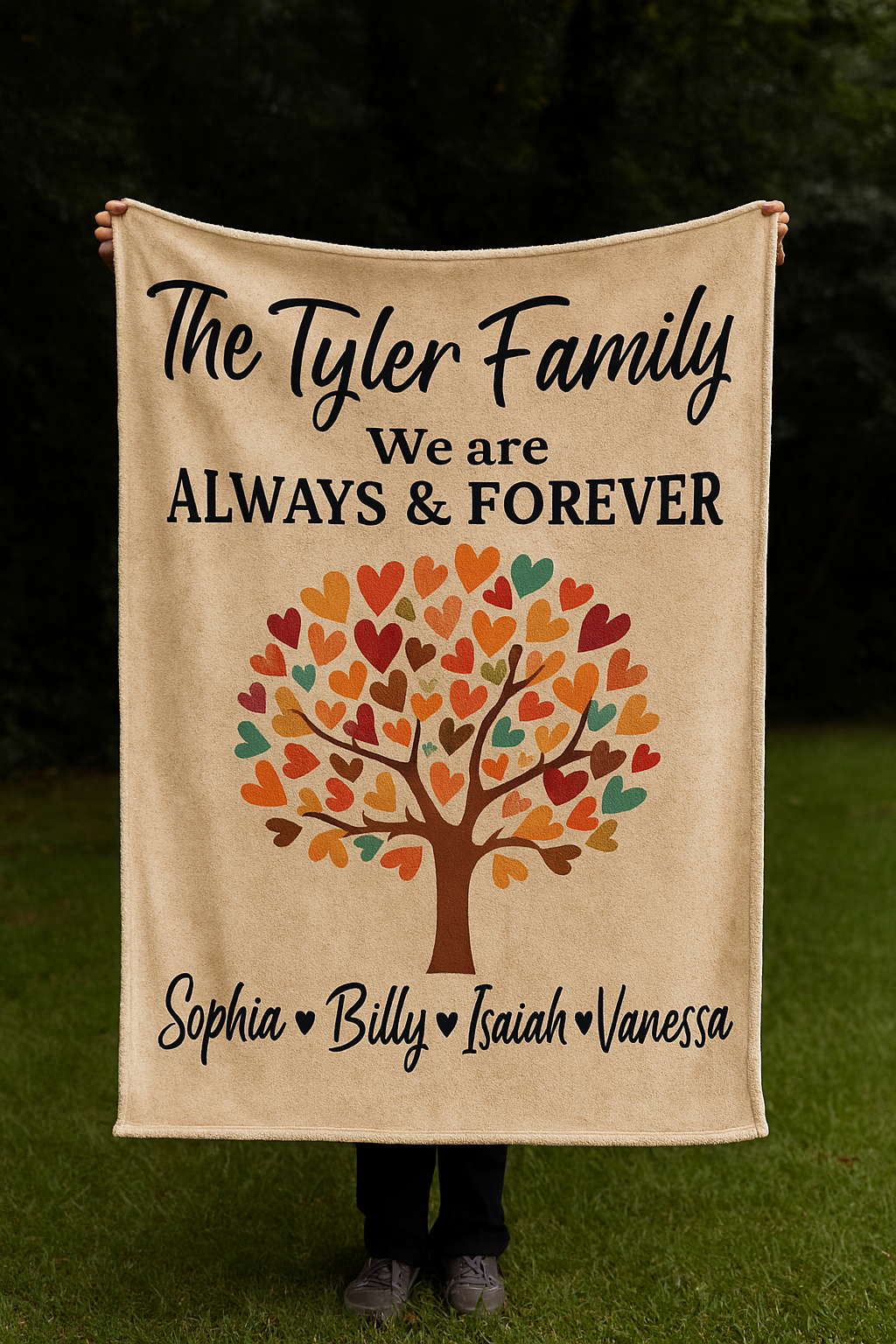 Custom Photo Blanket/Soft Plush Throw Blanket-Personalized Gift
