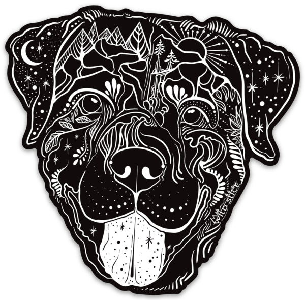 Rottweiler Dog Sticker