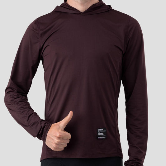 Men's UV Hooded Trail Shirt - Nightshady