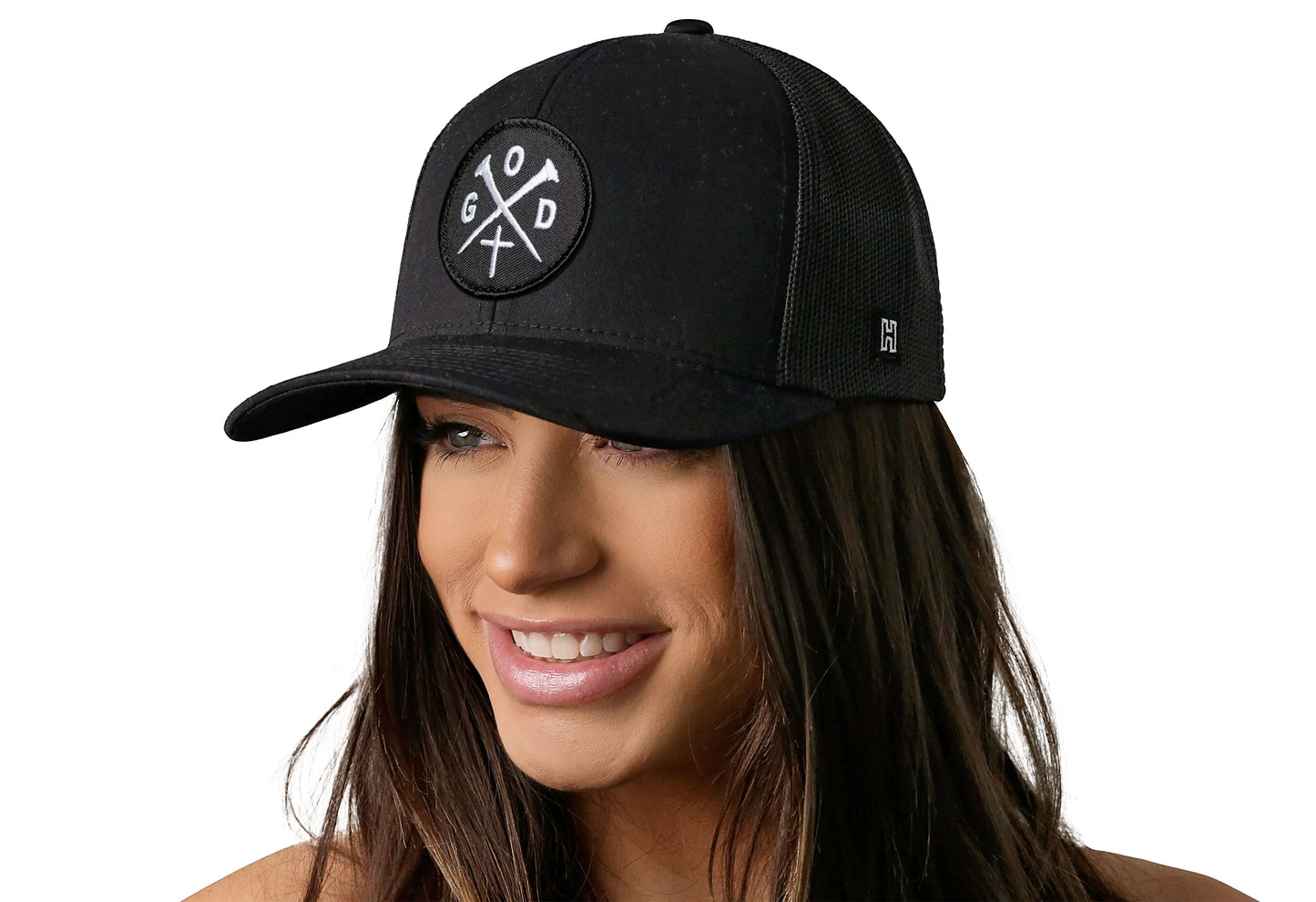 God Trucker Hat | Black GOD X Snapback