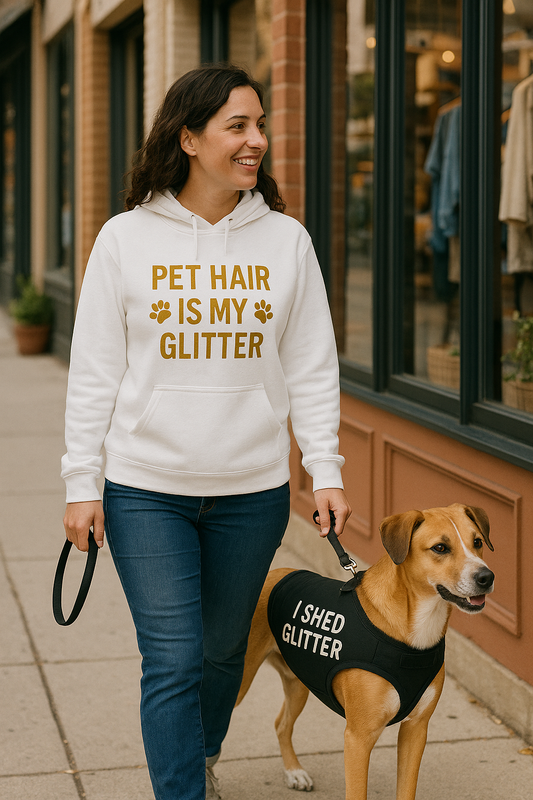 Pet Hair is my Glitter Hoodie