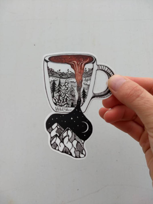 Wild Brew Sticker 4" sticker