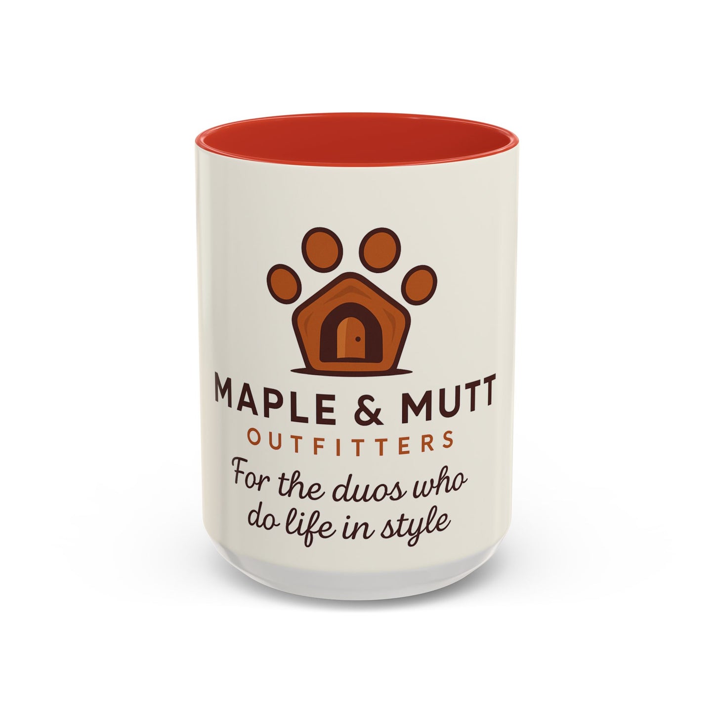 Maple & Mutt Outfitters Coffee Mug — "For the duos who do life in style"