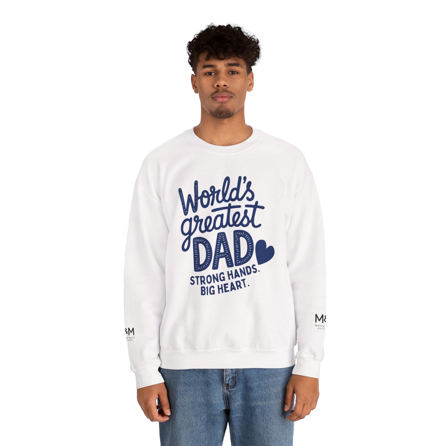 World's Greatest Dad Crewneck Sweatshirt