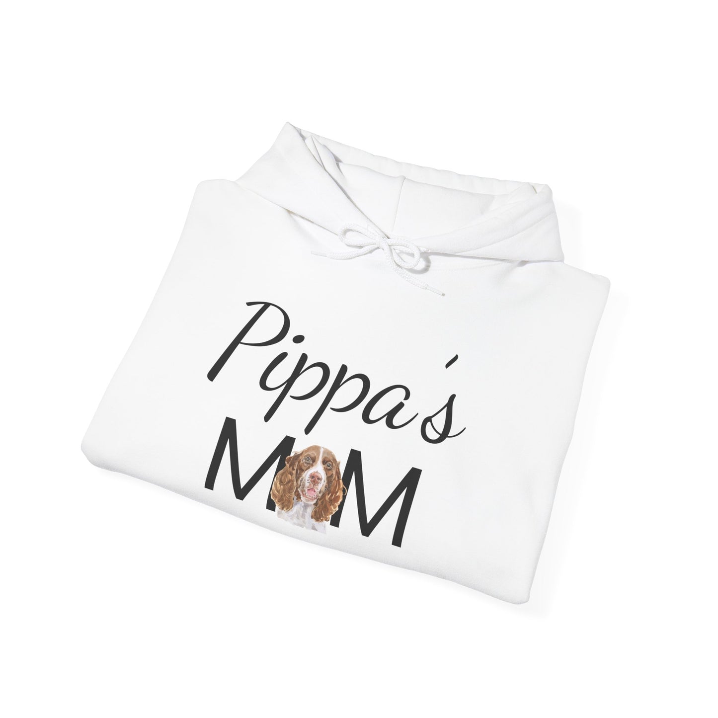 Pet Mom Hoodie – “Pippa’s Mom” Personalized Dog Mom Sweatshirt