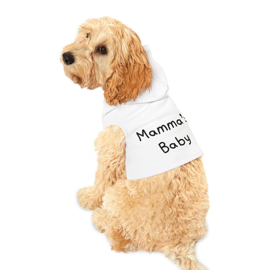 Mamma’s Baby" Cute Dog & Cat Hoodie, Cozy Small Pet Sweatshirt for Puppies and Kittens