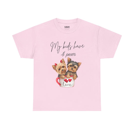 My Kids have 4 Paws T-shirt