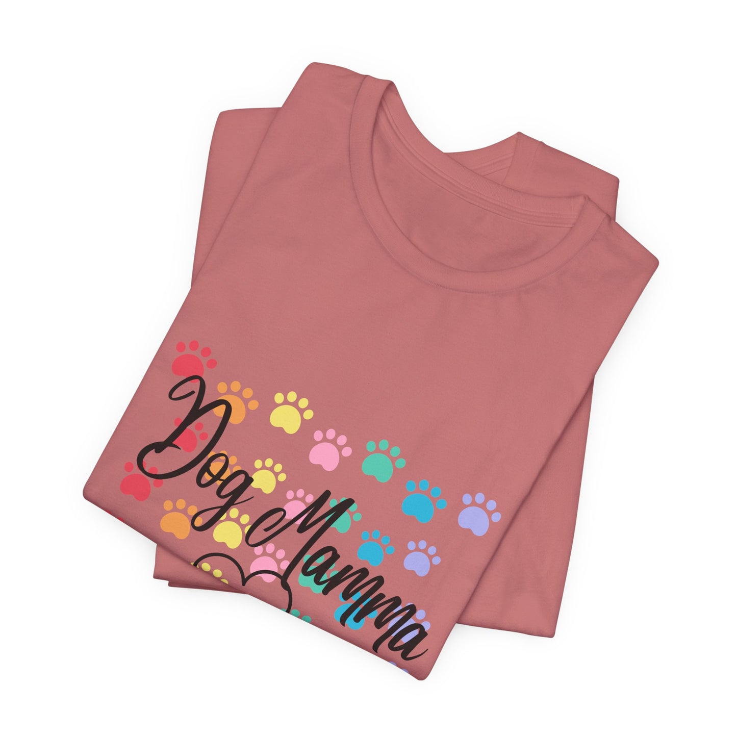 “God’s Promise, Dog Mamma Pride 🐾 – A tee that speaks love and faith.”