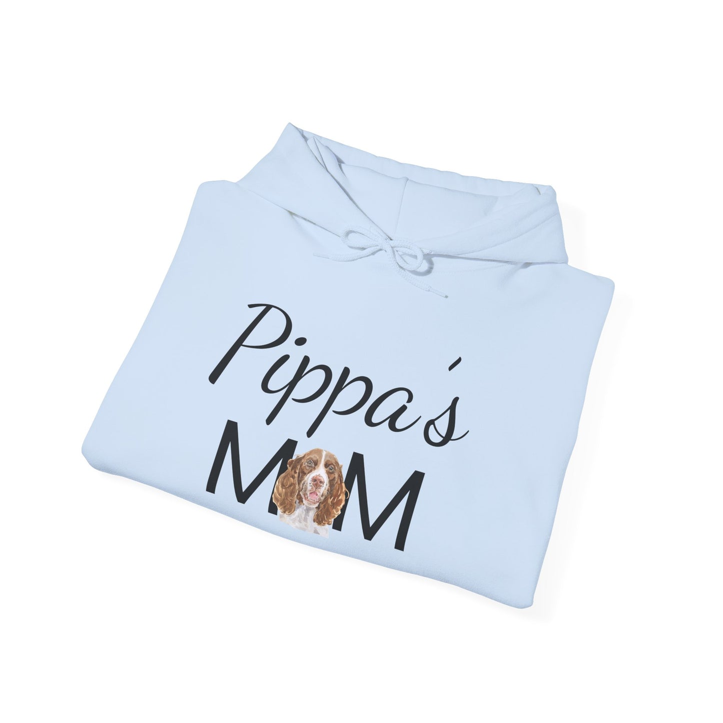Pet Mom Hoodie – “Pippa’s Mom” Personalized Dog Mom Sweatshirt