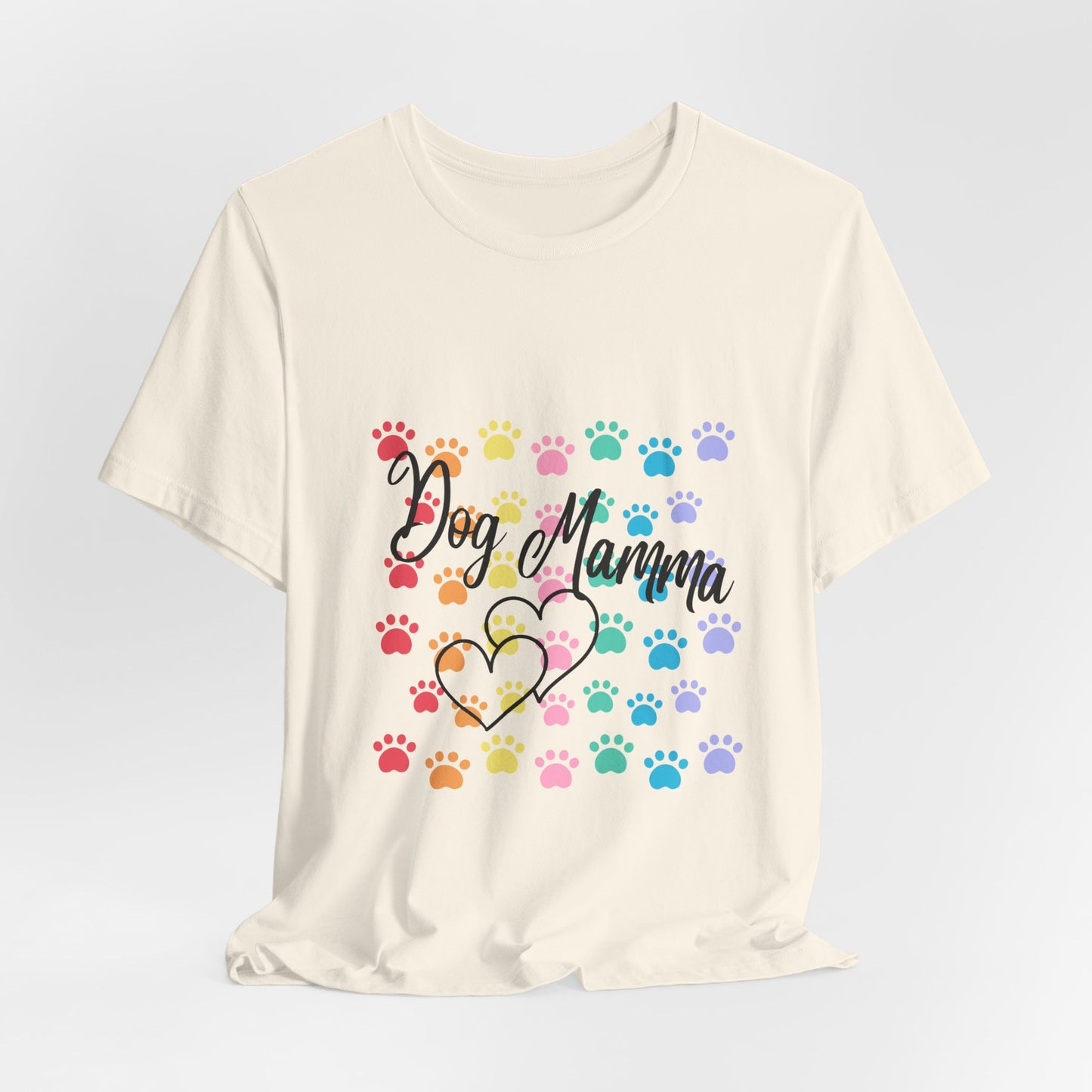 “God’s Promise, Dog Mamma Pride 🐾 – A tee that speaks love and faith.”