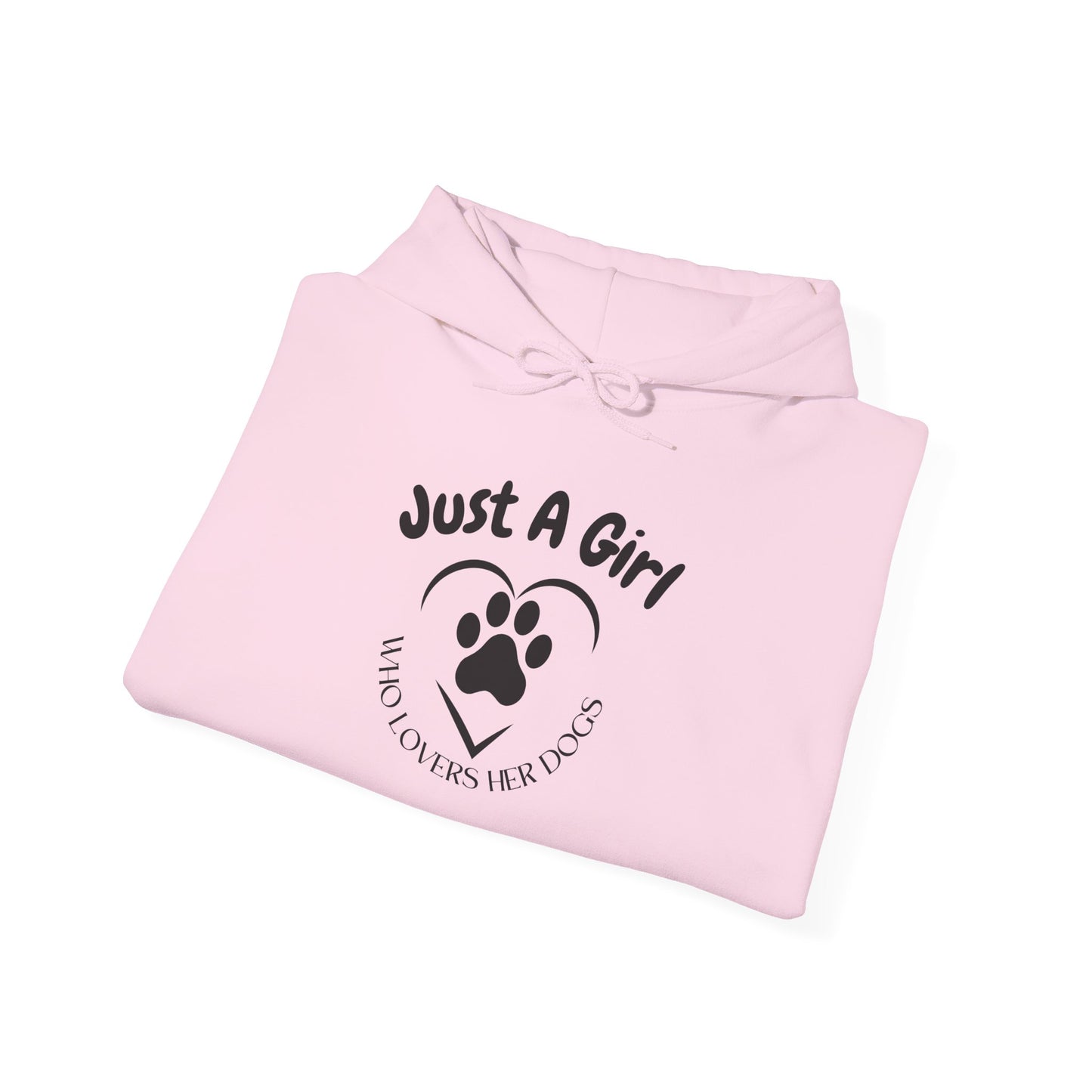 “Just a Girl Who Loves Her Dogs” hoodie