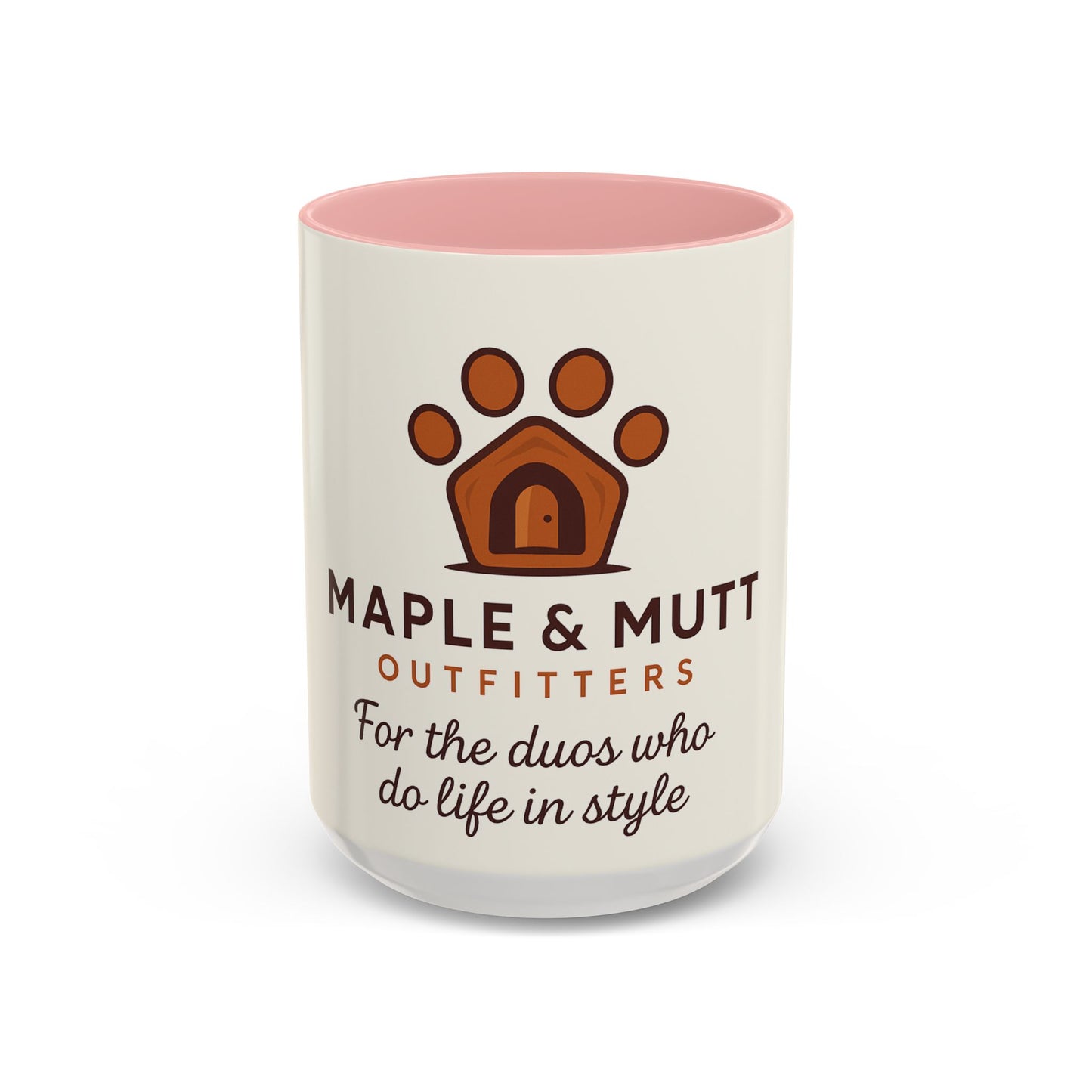 Maple & Mutt Outfitters Coffee Mug — "For the duos who do life in style"