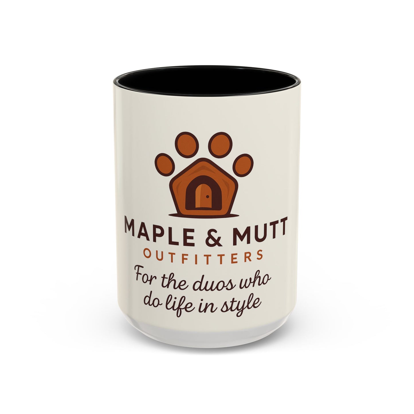 Maple & Mutt Outfitters Coffee Mug — "For the duos who do life in style"