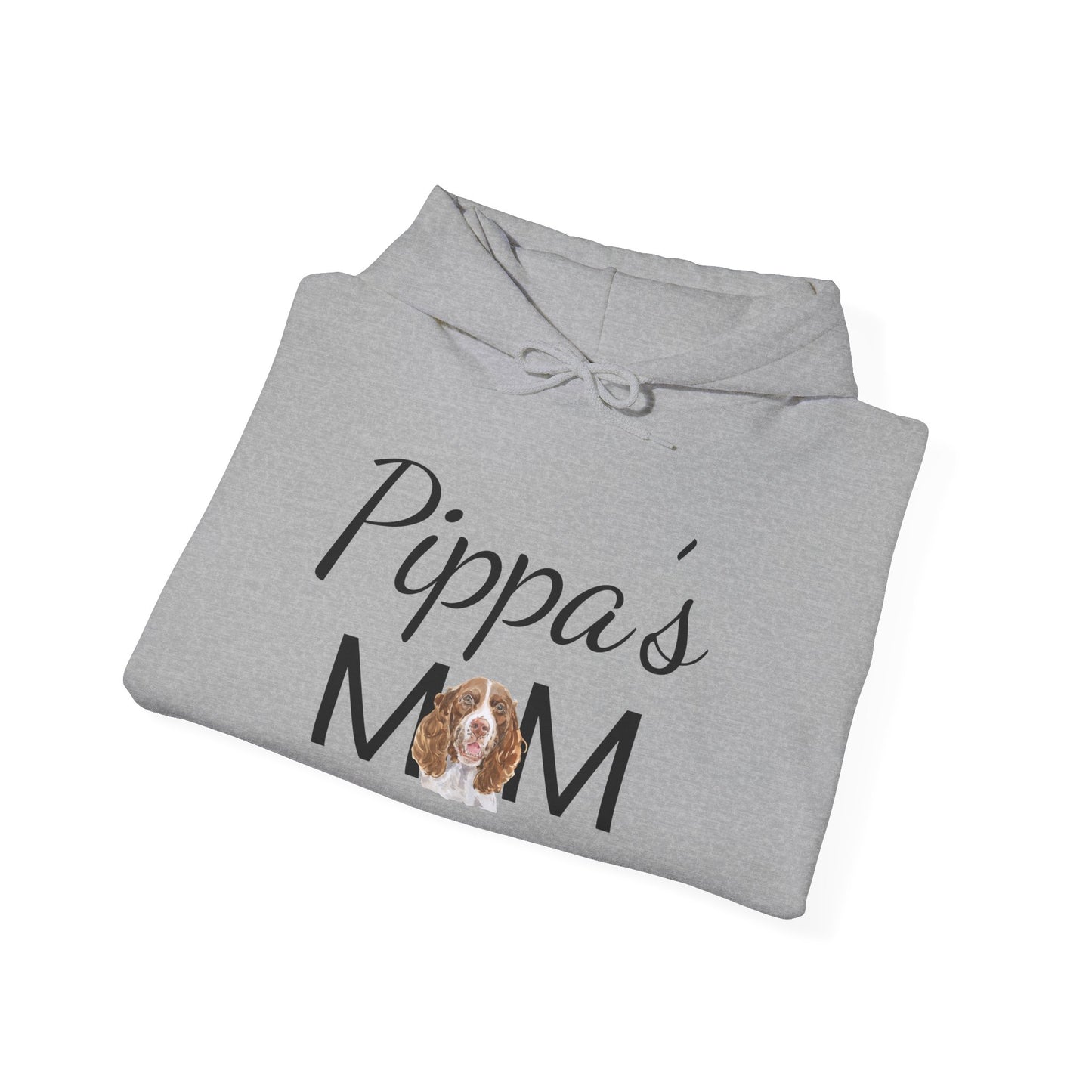 Pet Mom Hoodie – “Pippa’s Mom” Personalized Dog Mom Sweatshirt