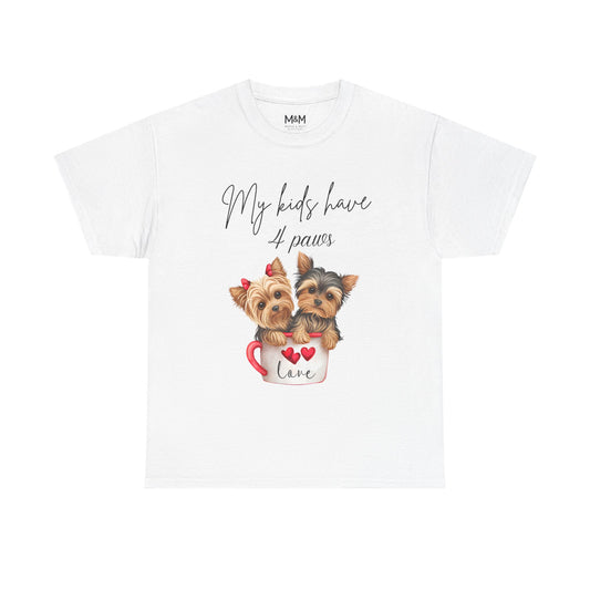 My Kids have 4 Paws T-shirt