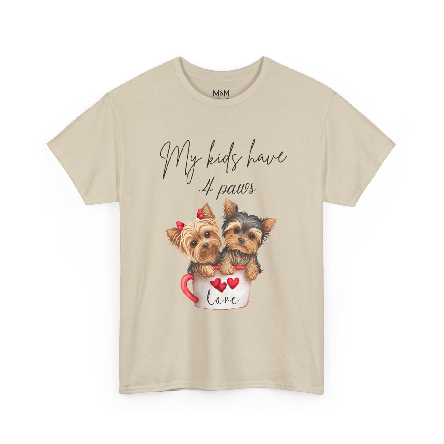 My Kids have 4 Paws T-shirt
