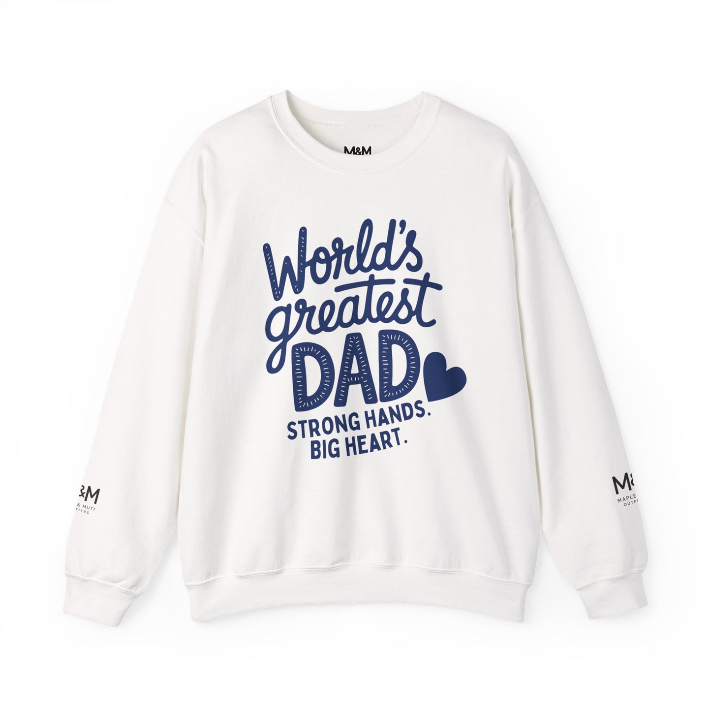 World's Greatest Dad Crewneck Sweatshirt