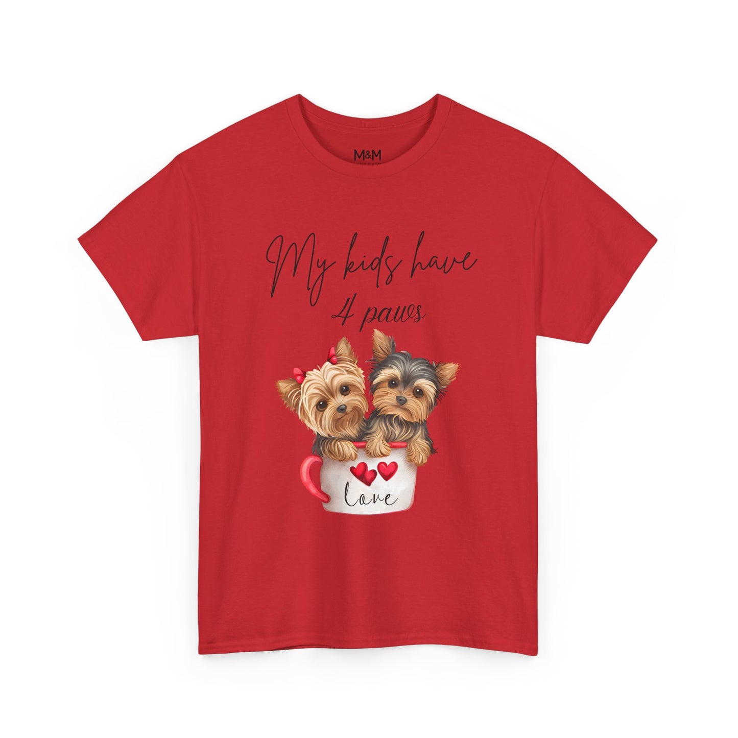 My Kids have 4 Paws T-shirt