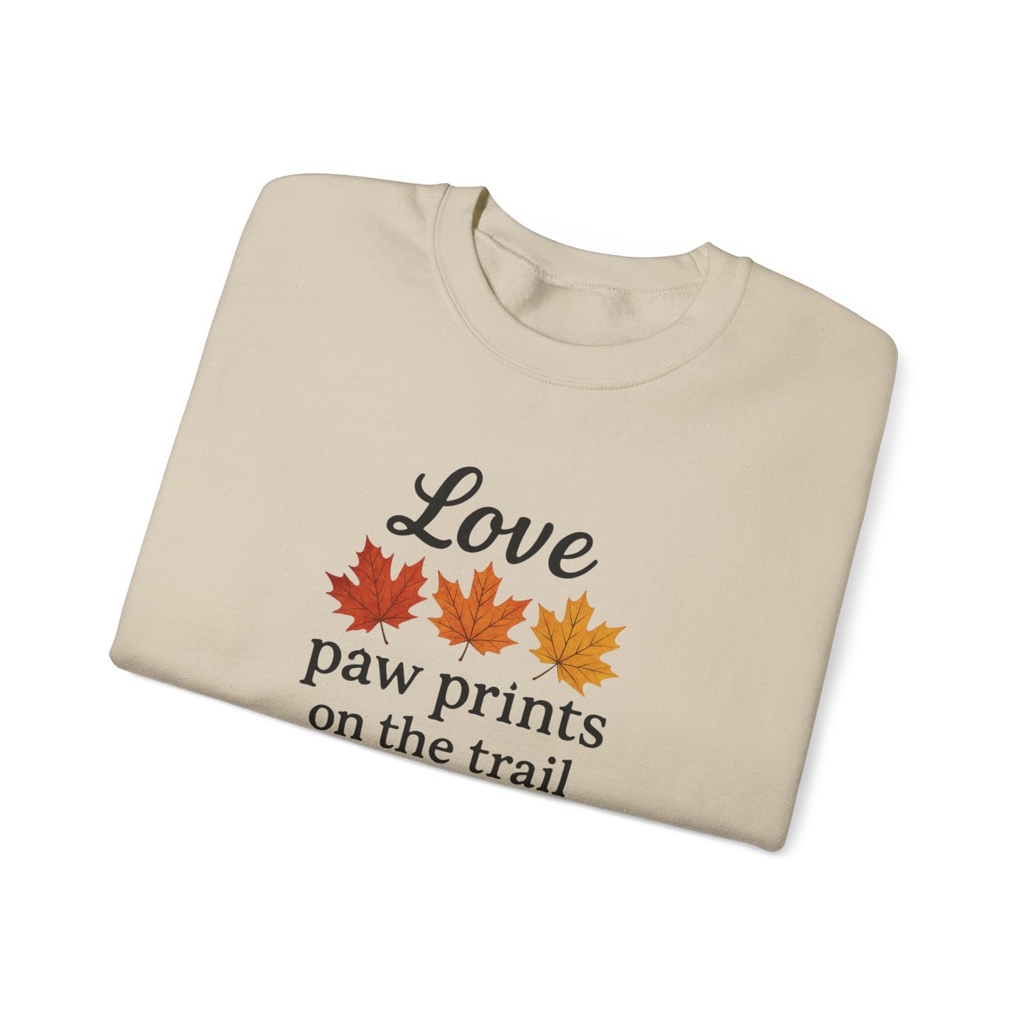Love Paw Prints Crewneck Sweatshirt