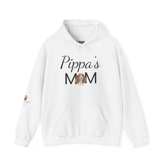 Pet Mom Hoodie – “Pippa’s Mom” Personalized Dog Mom Sweatshirt