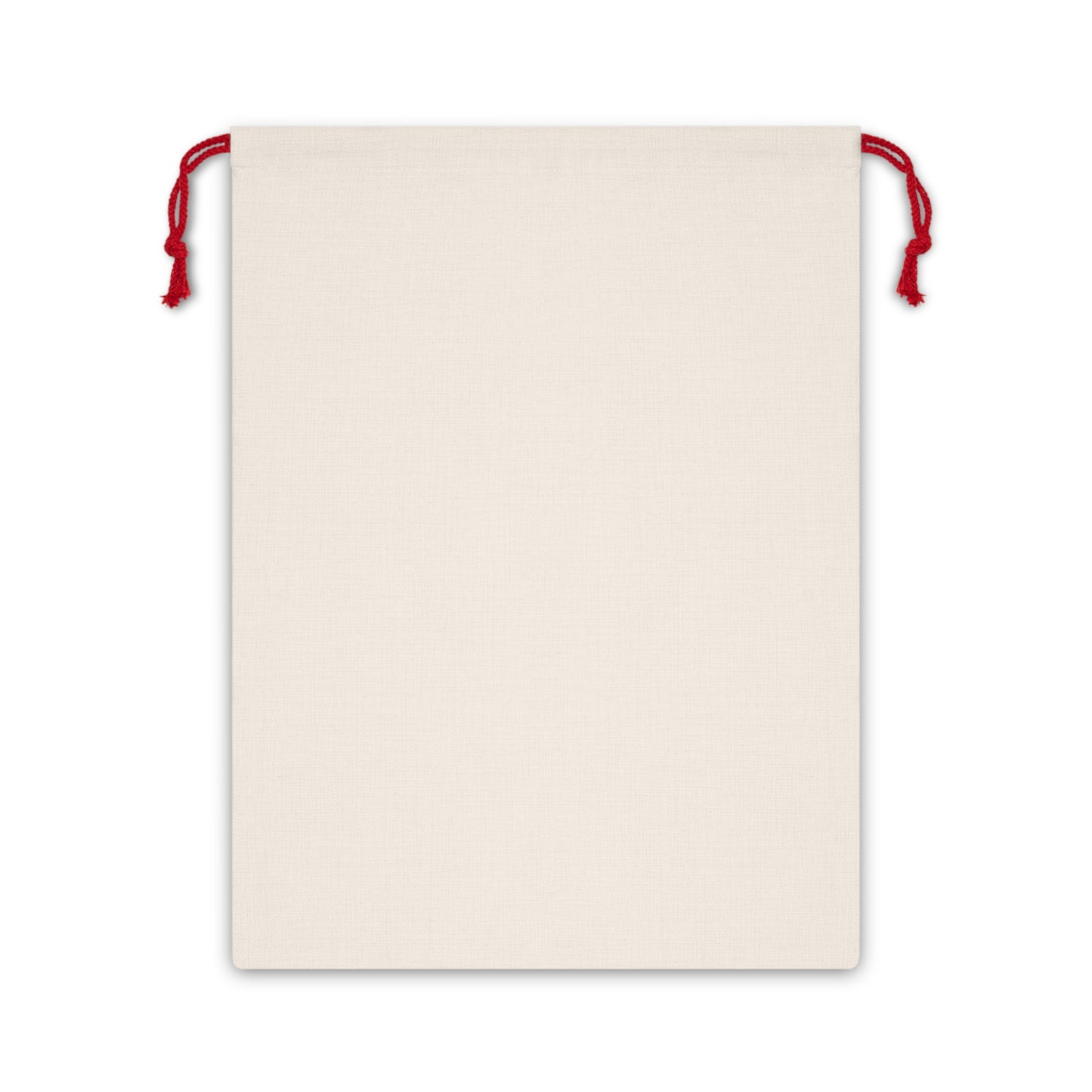 Merry Christmas Drawstring Gift Bag — Santa, Snowman & Elf Bag