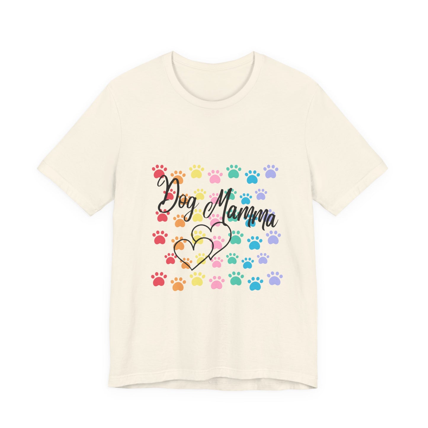 “God’s Promise, Dog Mamma Pride 🐾 – A tee that speaks love and faith.”