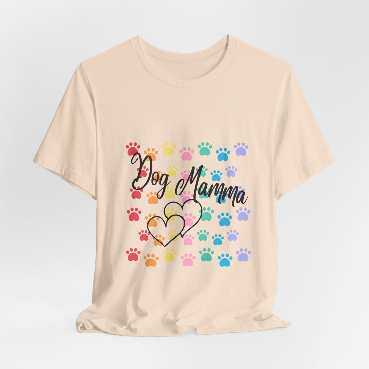 “God’s Promise, Dog Mamma Pride 🐾 – A tee that speaks love and faith.”