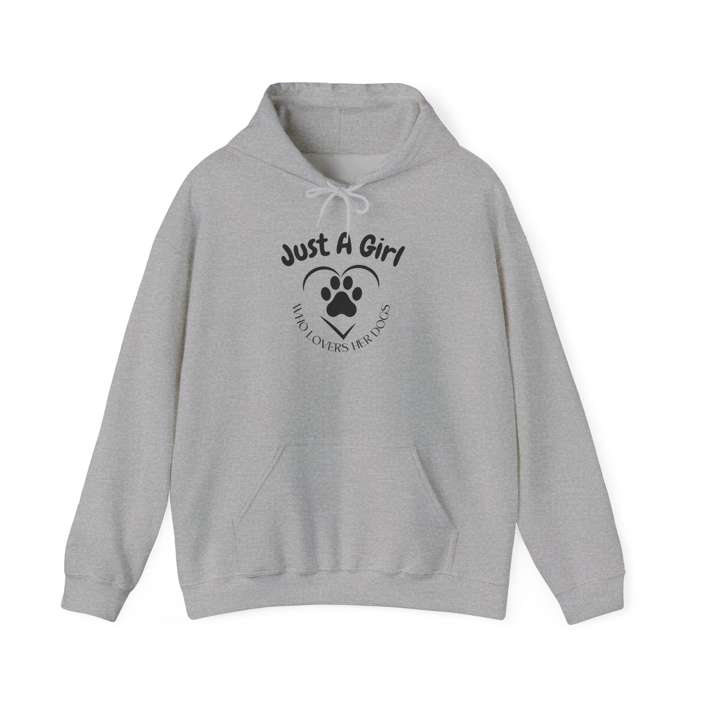 “Just a Girl Who Loves Her Dogs” hoodie