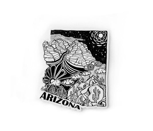 Arizona State  4"sticker