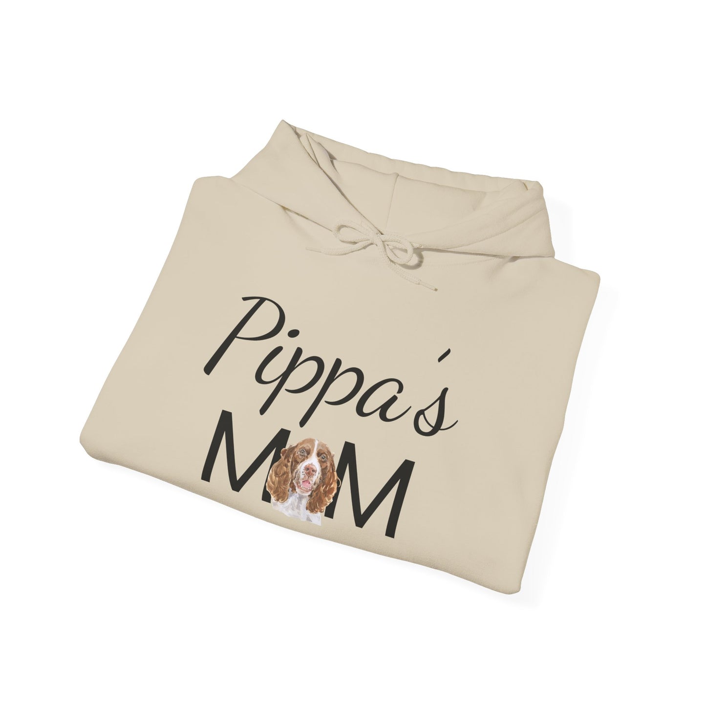 Pet Mom Hoodie – “Pippa’s Mom” Personalized Dog Mom Sweatshirt