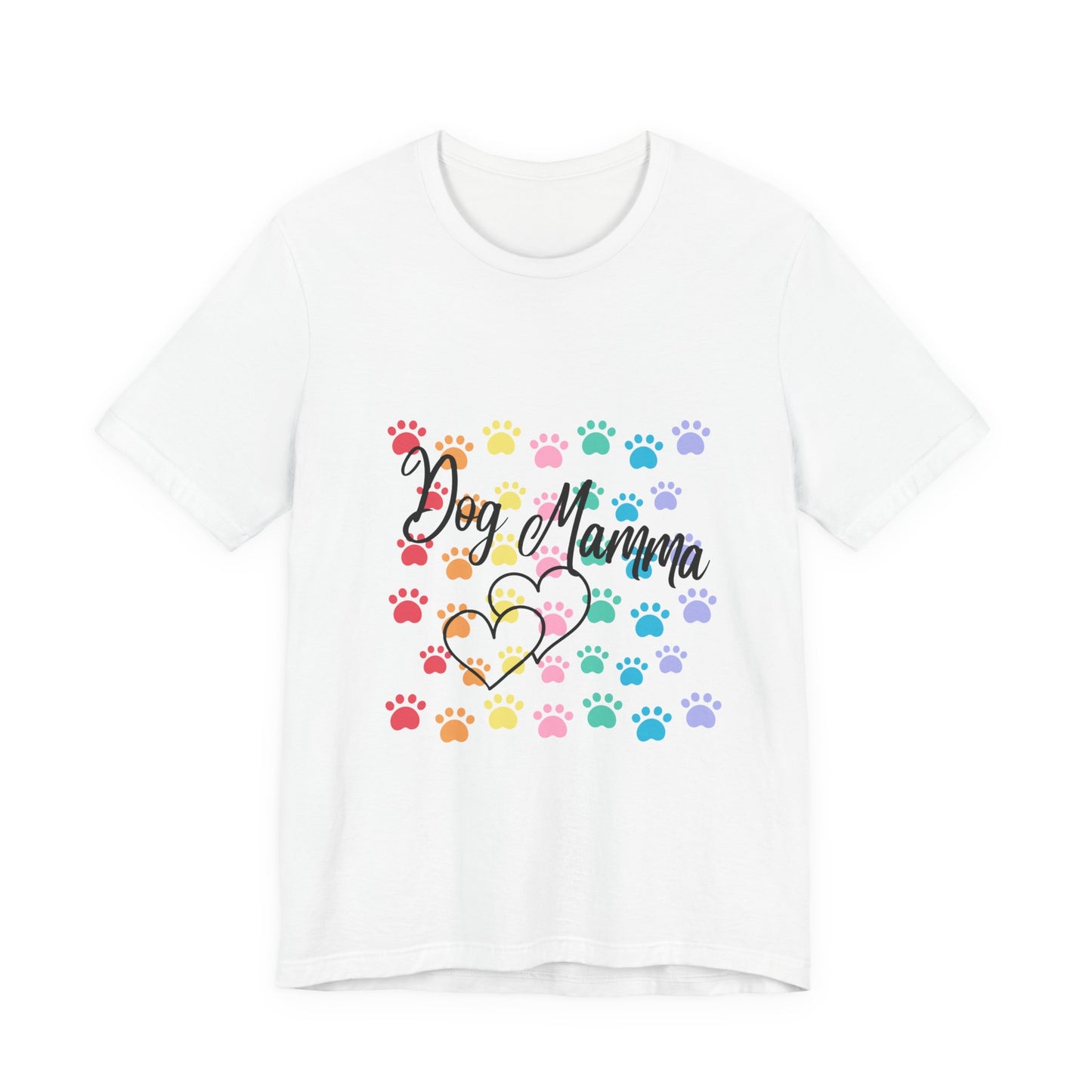 “God’s Promise, Dog Mamma Pride 🐾 – A tee that speaks love and faith.”