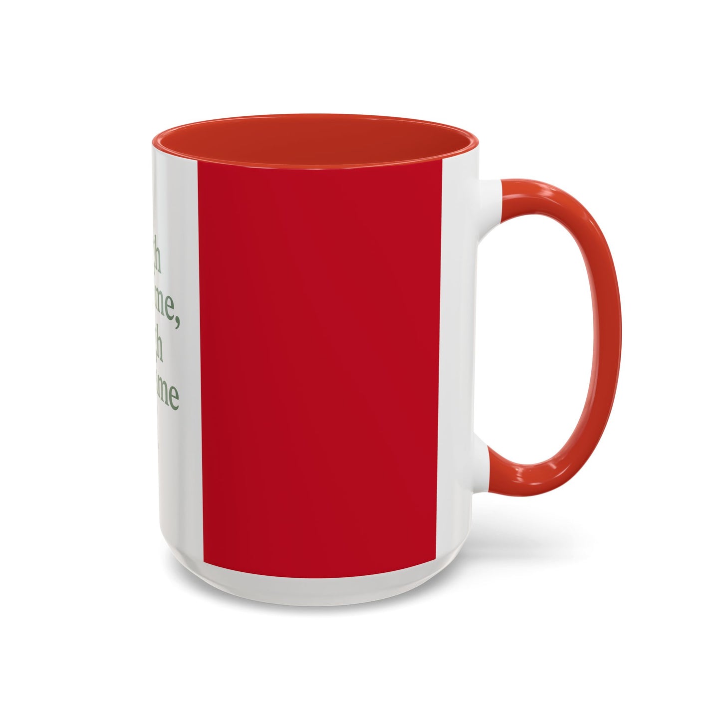 Funny Christmas Coffee Mug – “Sleigh my name, sleigh my name” Holiday Accent Mug