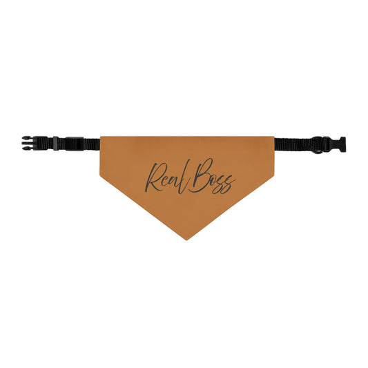 Real Boss Dog Bandanna – Stylish, Durable & Perfect for Confident Dogs