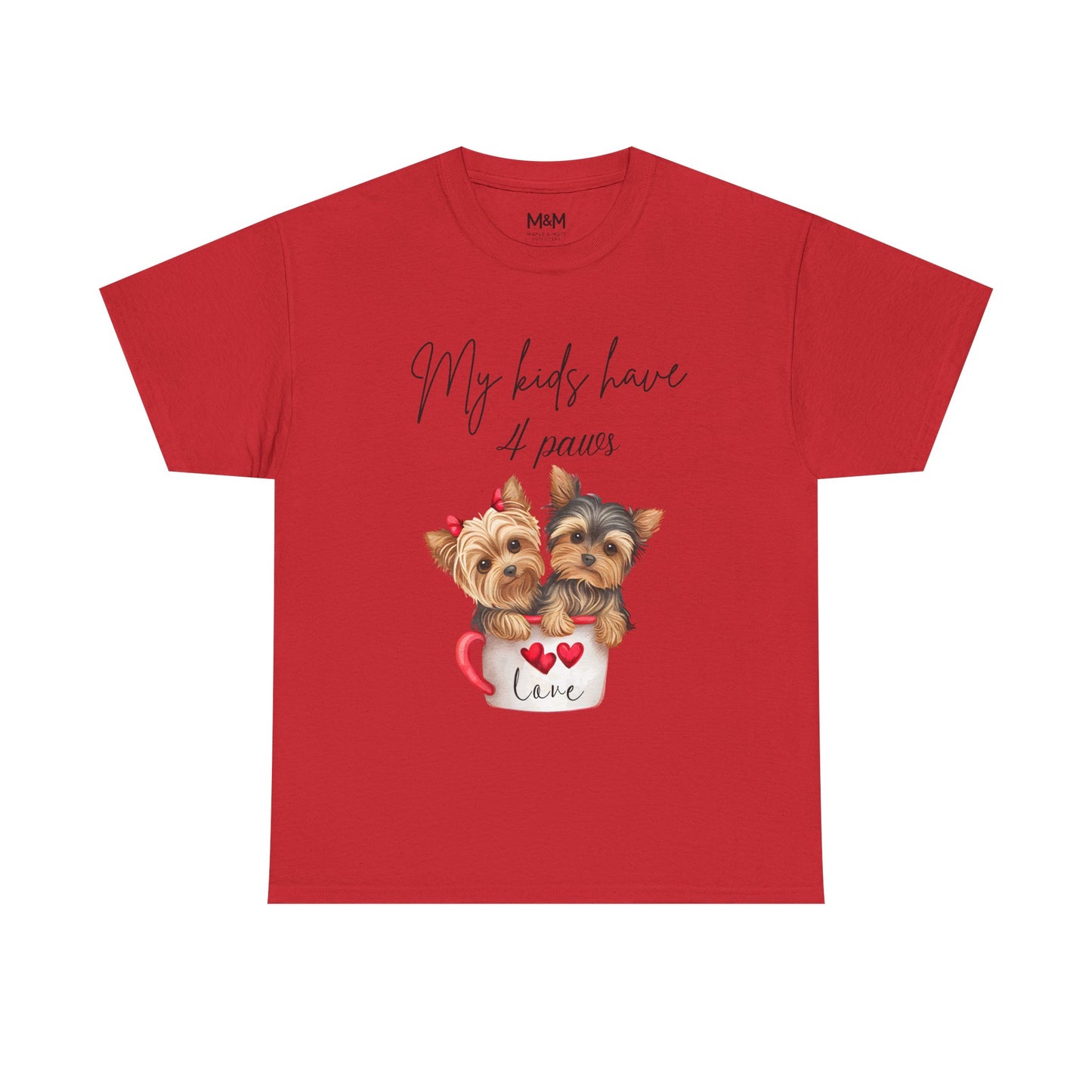 My Kids have 4 Paws T-shirt