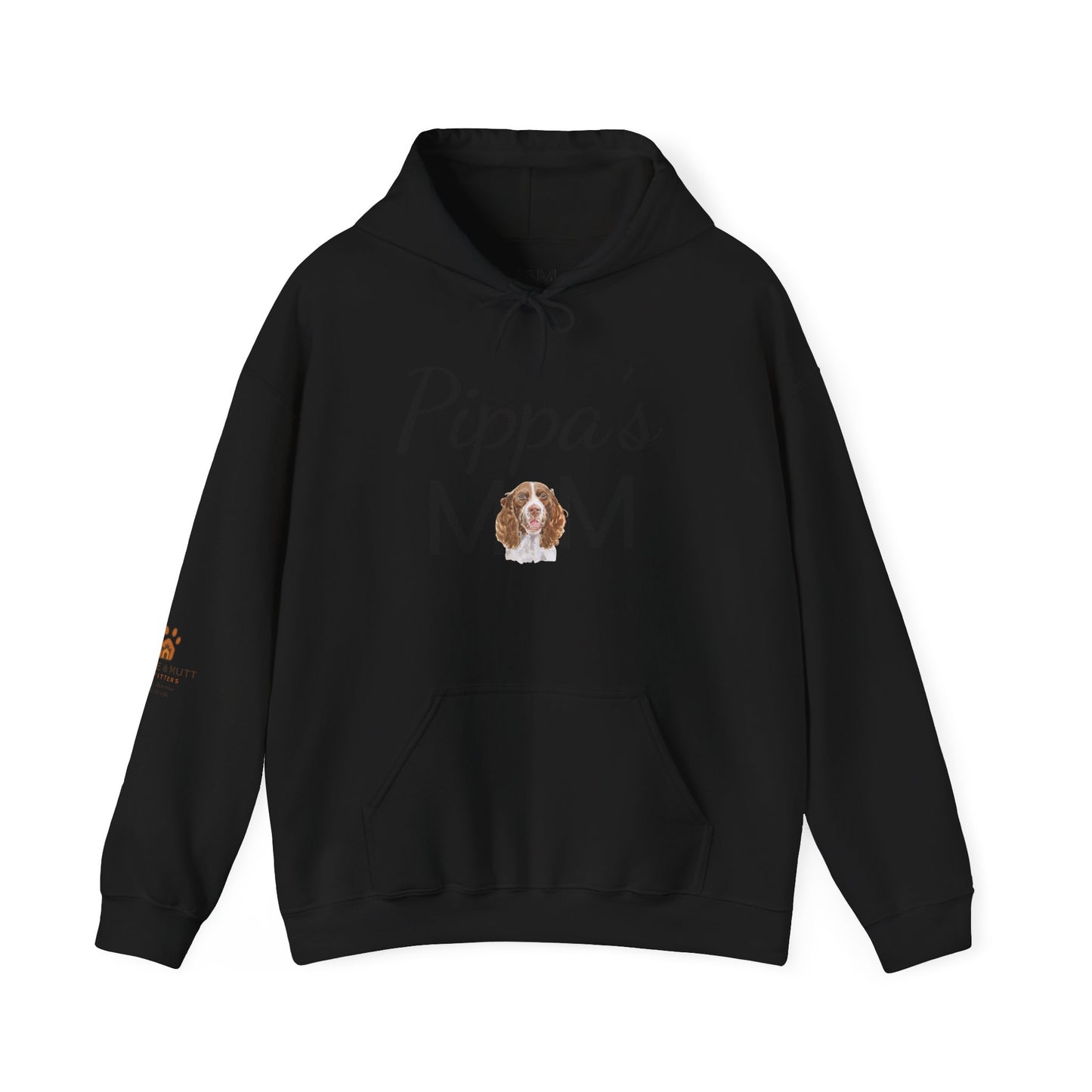 Pet Mom Hoodie – “Pippa’s Mom” Personalized Dog Mom Sweatshirt