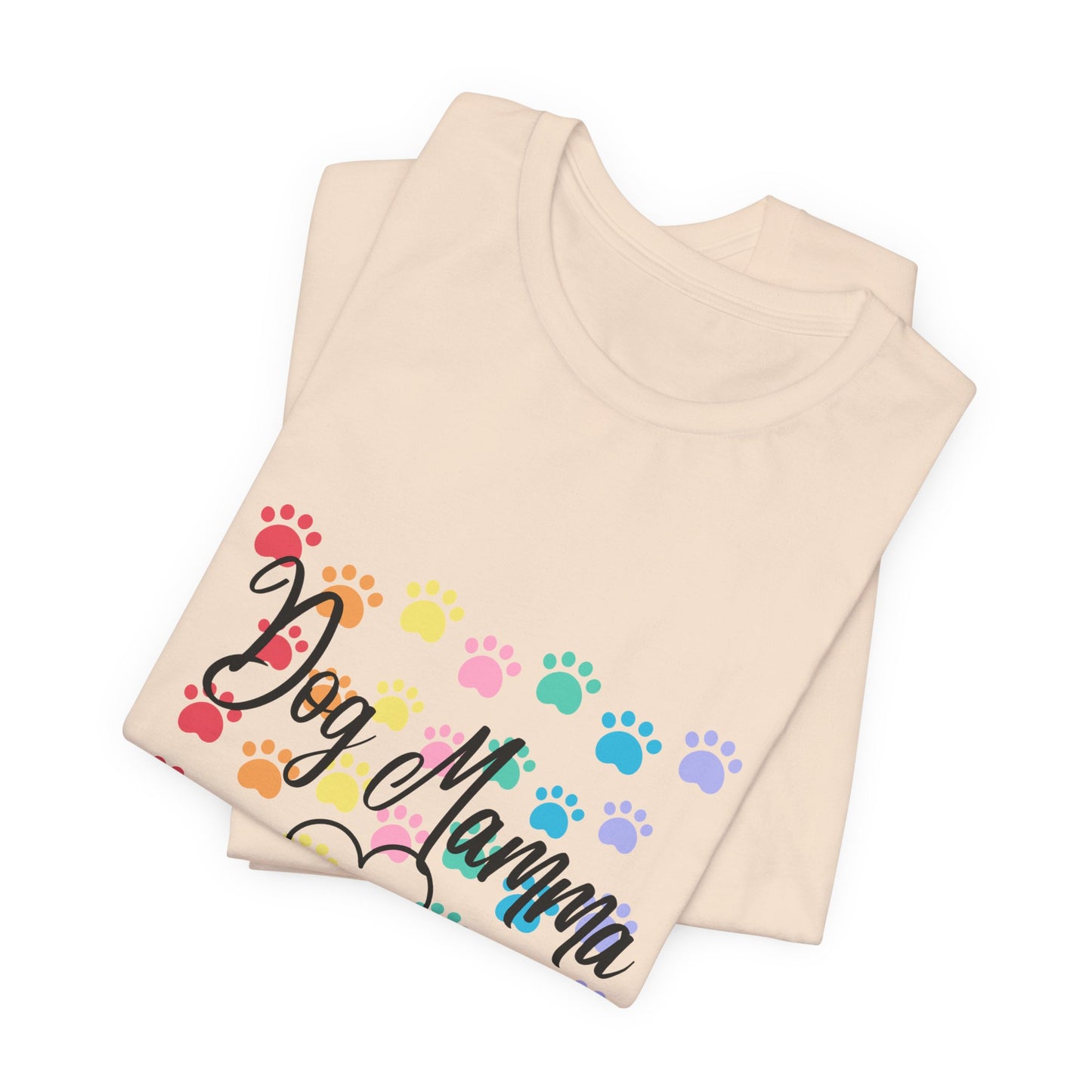 “God’s Promise, Dog Mamma Pride 🐾 – A tee that speaks love and faith.”