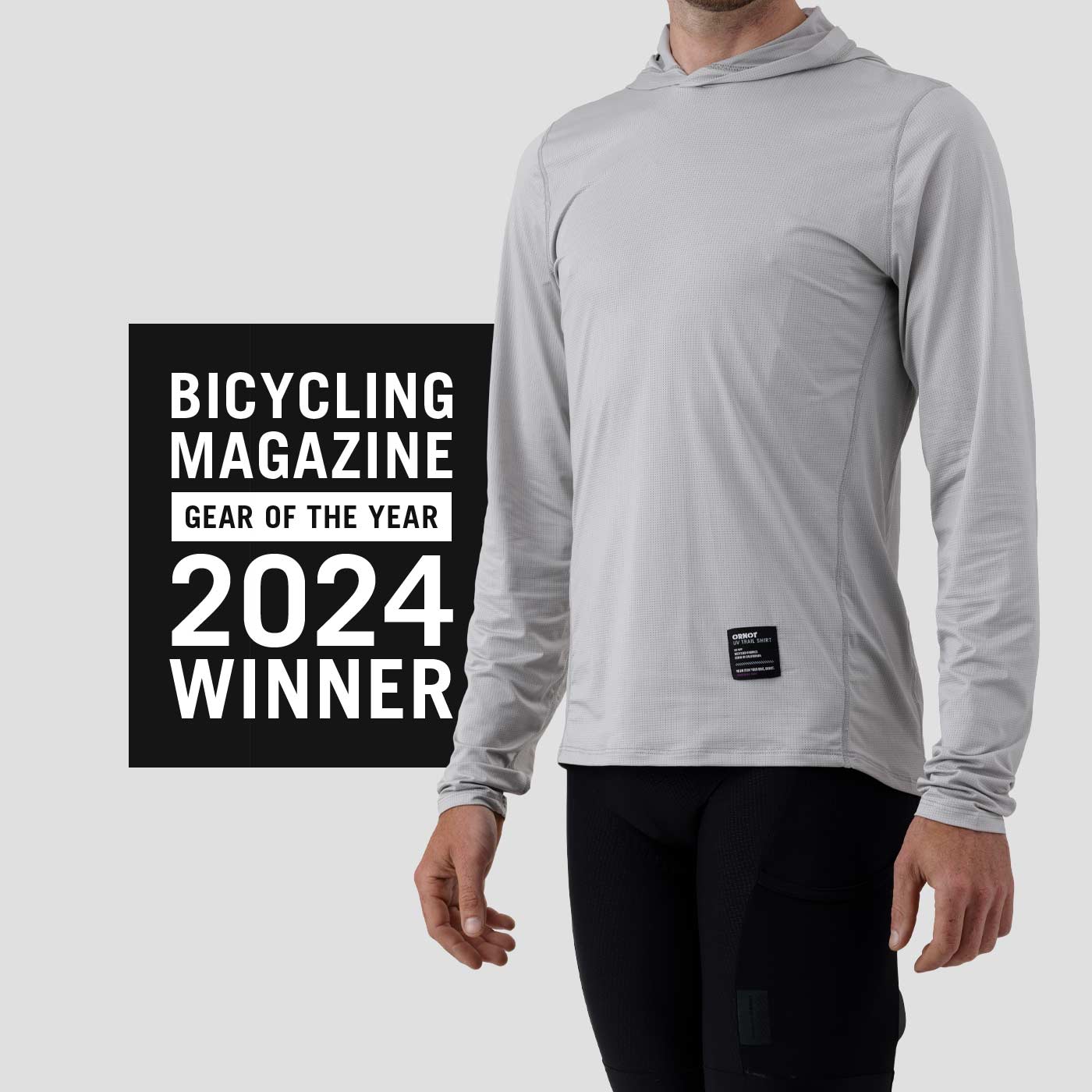 Men's UV Hooded Trail Shirt - Fog