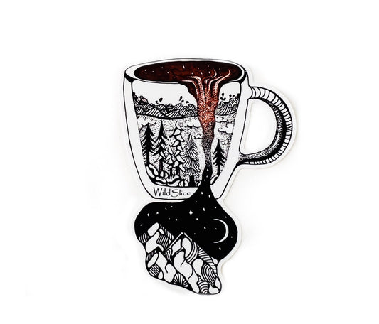 Wild Brew Sticker 4" sticker