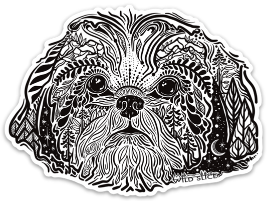 Shih Tzu Dog Sticker