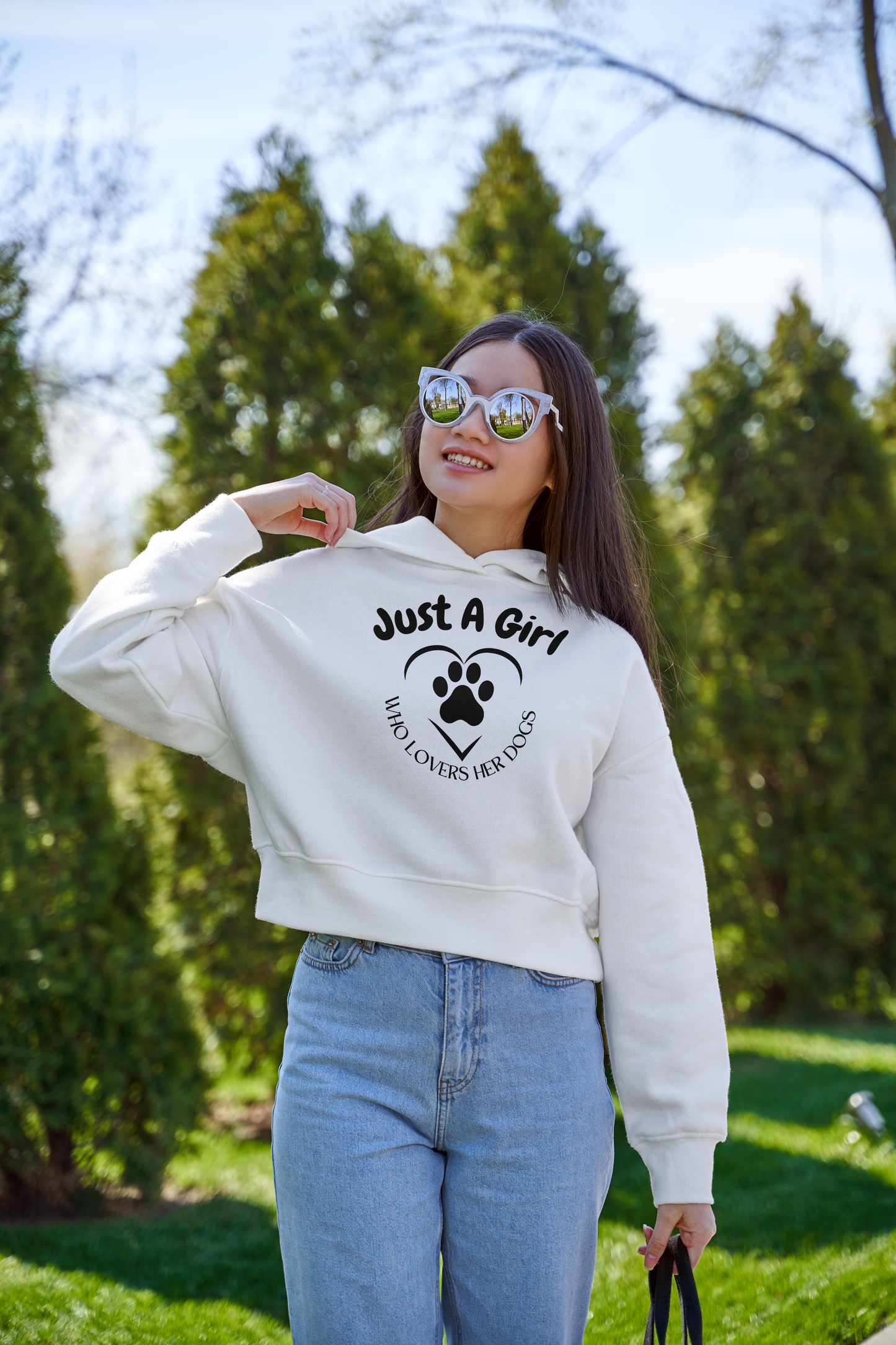 “Just a Girl Who Loves Her Dogs” hoodie