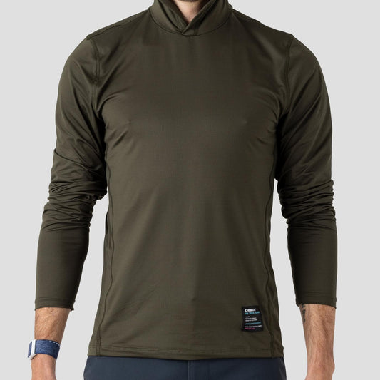 Men's UV Hooded Trail Shirt - Olive