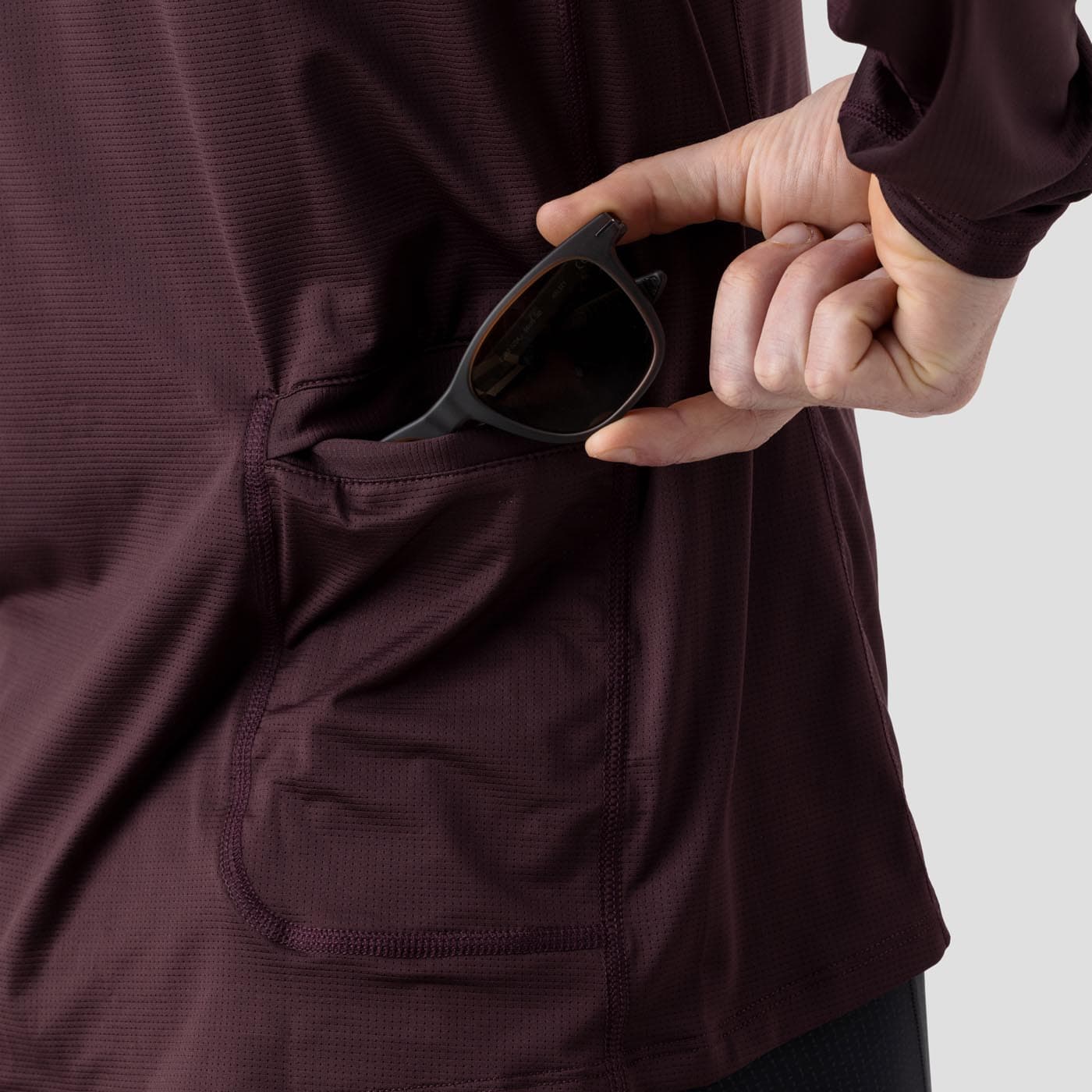 Men's UV Hooded Trail Shirt - Nightshady