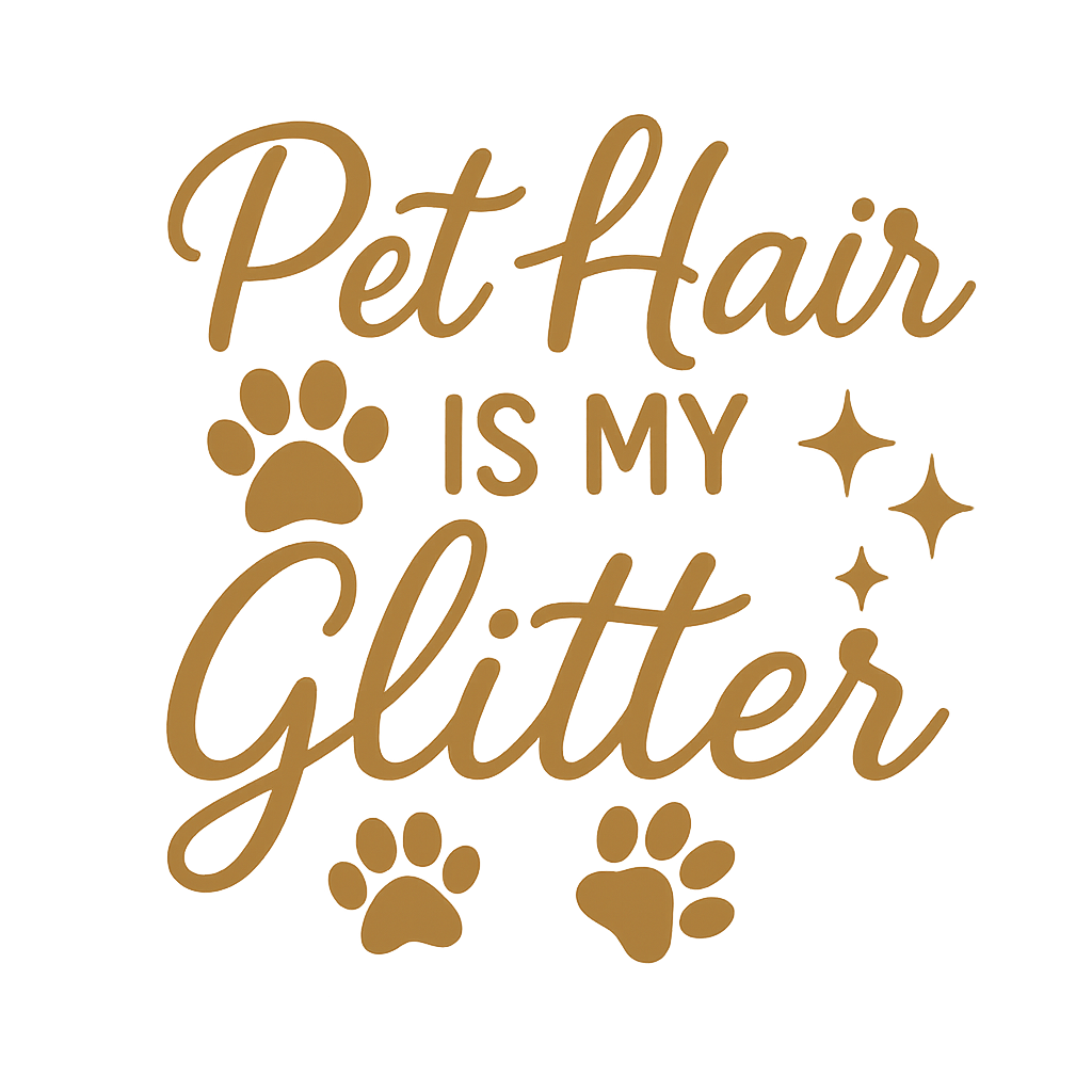 Pet Hair is My Glitter” hoodie—where comfort meets personality.