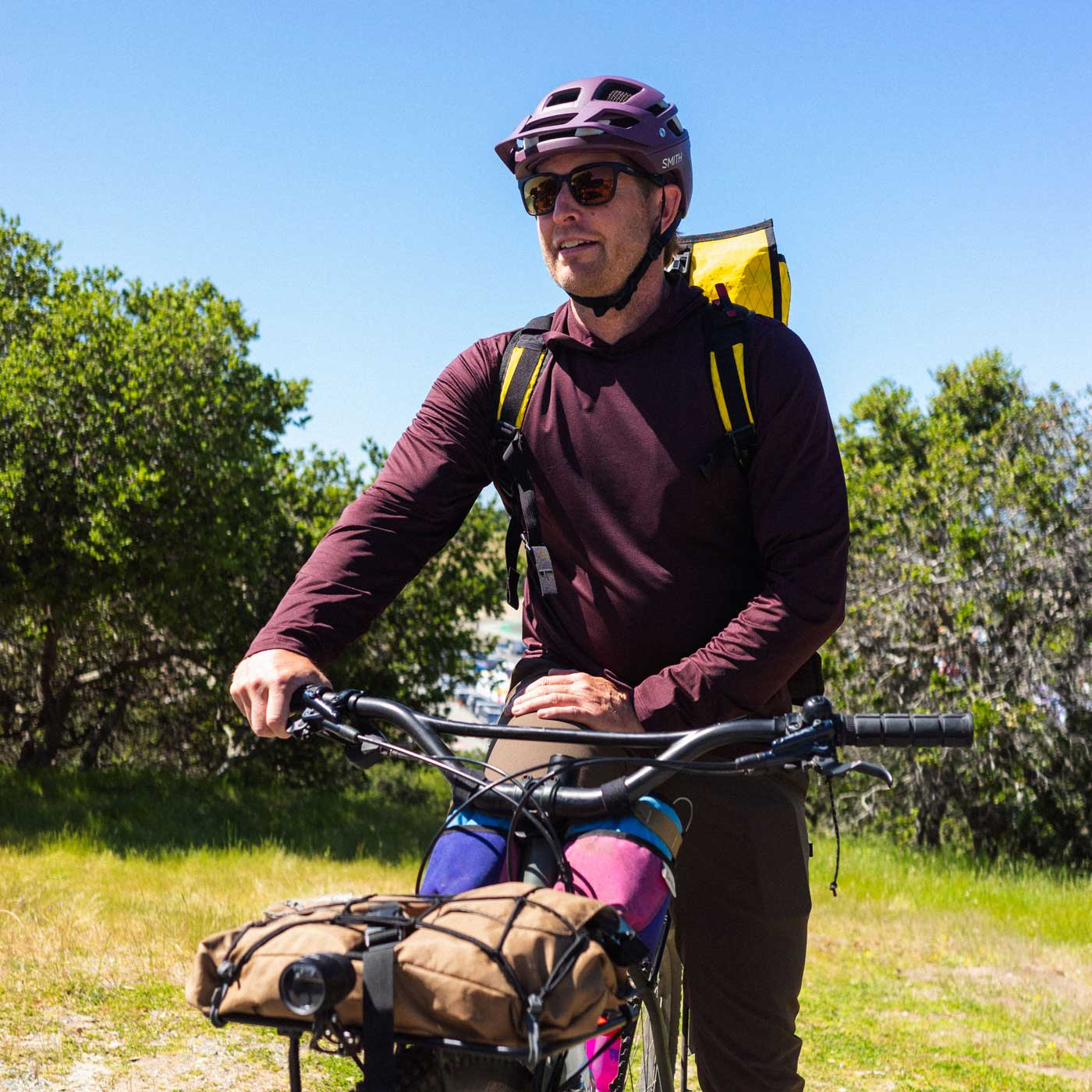 Men's UV Hooded Trail Shirt - Nightshady