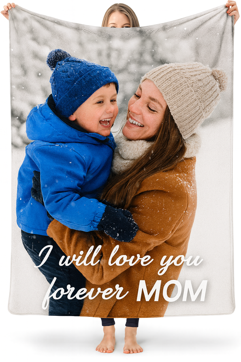 Custom Photo Blanket/Soft Plush Throw Blanket-Personalized Gift